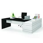 L shaped office furniture desk
